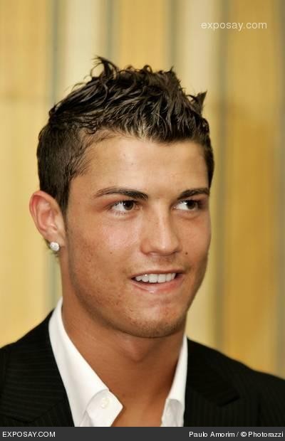 The highly successful soccer player Cristiano 